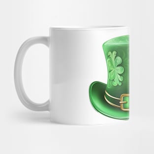 Watercolor st patricks Day Hat Mug